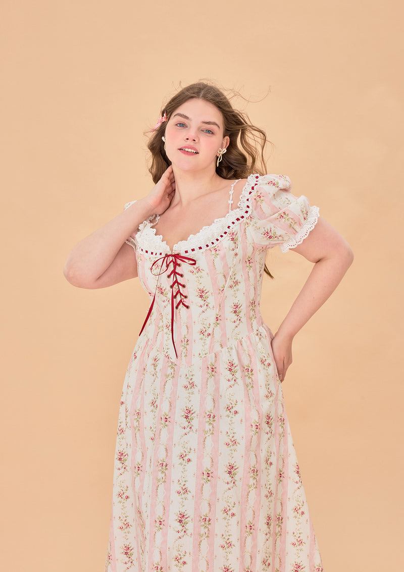 Curve & Plus Audrey Tea Party Corset Dress