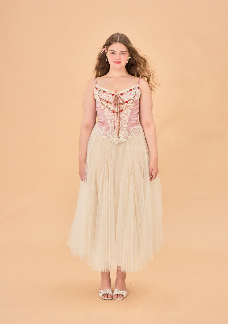 Curve & Plus Flower Fairy Corset