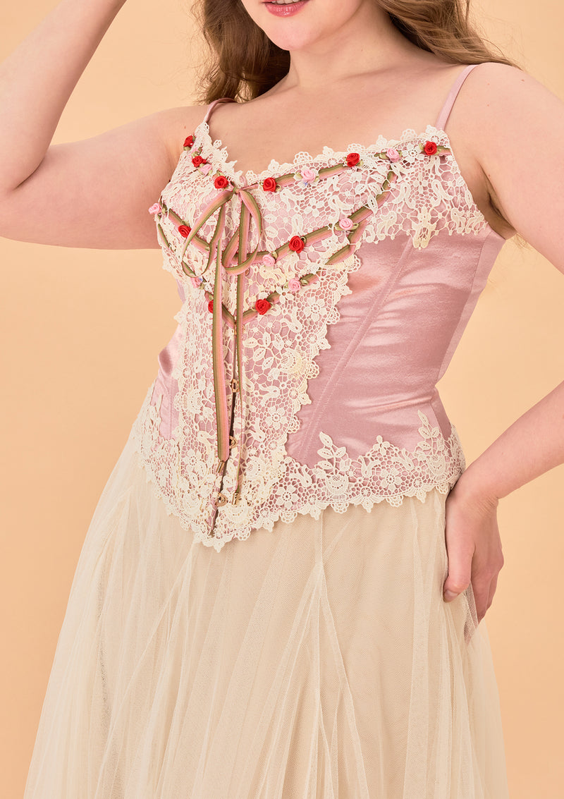 Curve & Plus Flower Fairy Corset