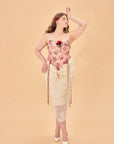 Curve & Plus Rose Sous La Lune Corset Dress