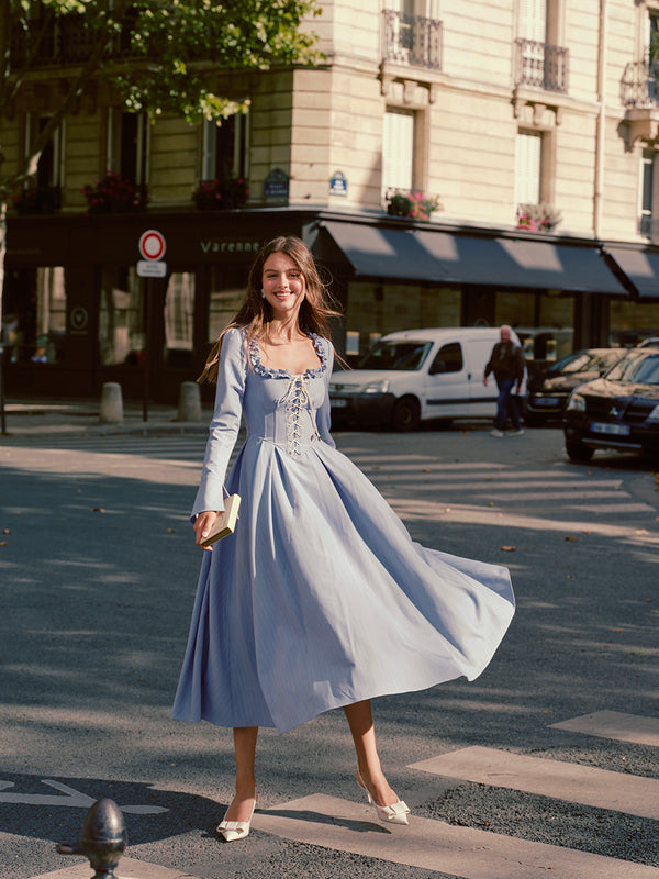 Cool Coastline Corset Dress
