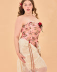 Curve & Plus Rose Sous La Lune Corset Dress