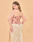 Curve & Plus Rose Sous La Lune Corset Dress