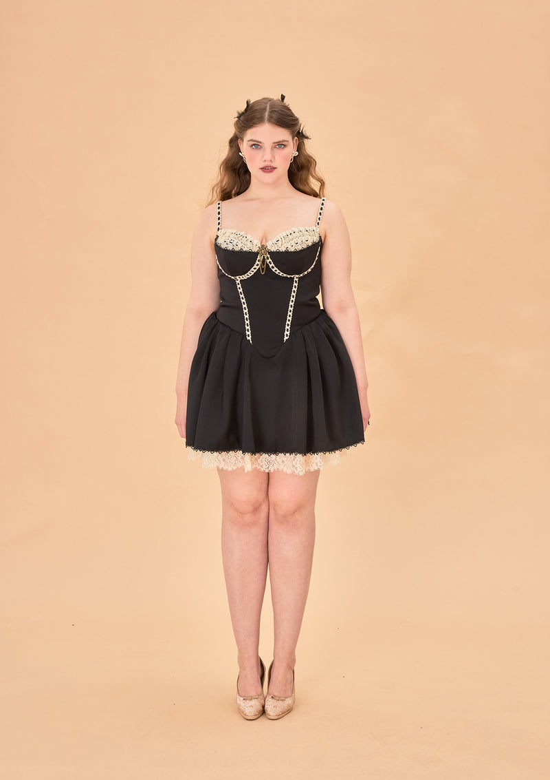 Curve & Plus Kate the Schemer Corset Dress