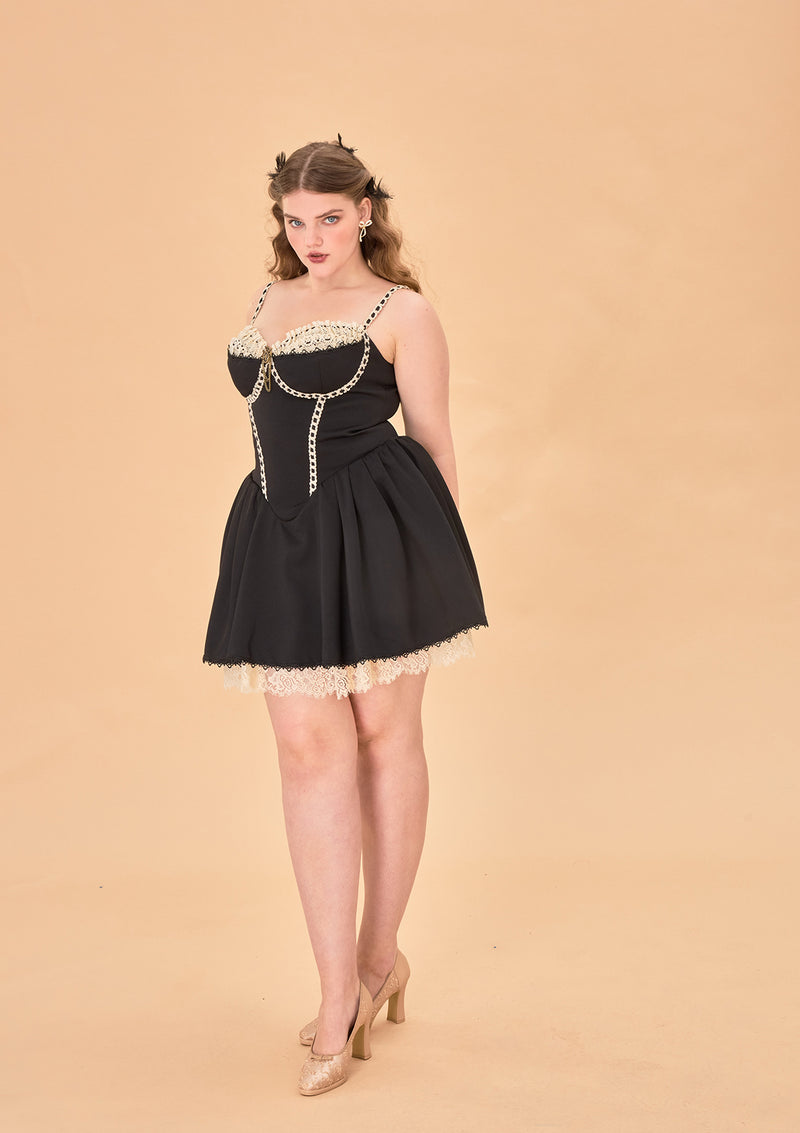 Curve & Plus Kate the Schemer Corset Dress