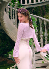 Grape Chanson Knit Dress