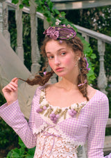 Grape Chanson Knit Dress