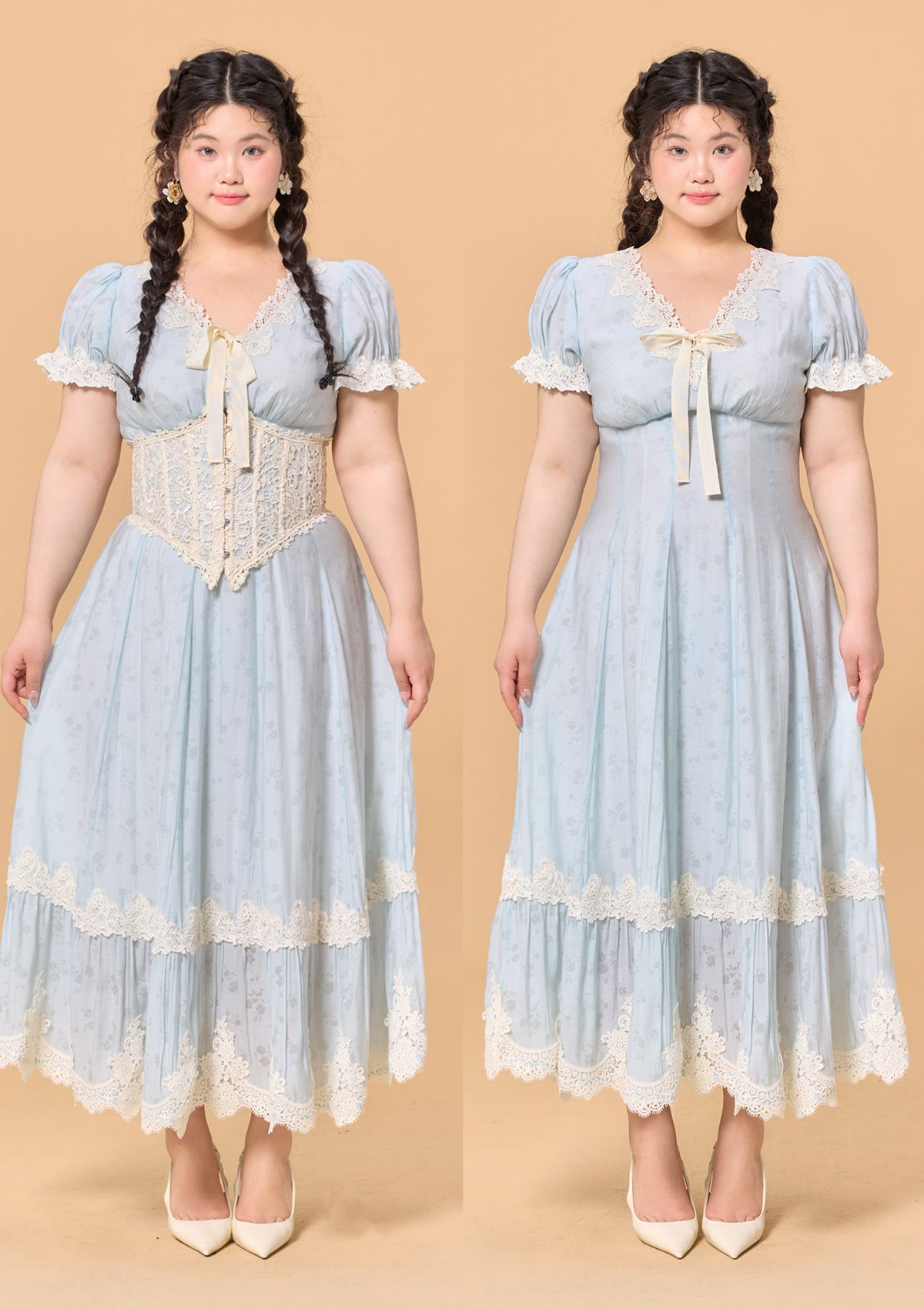 Curve &amp; Plus Sommerwind-Kleid