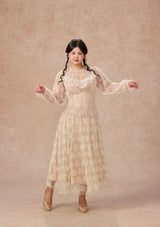 Curve&Plus Lace Bouquet Dress