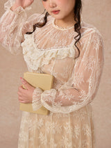 Curve&Plus Lace Bouquet Dress