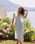 Lacemade "Moon Sea Tides" - Ethereal blue dress for wedding guests