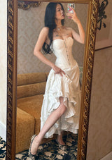 "Pure White" St. Agnes Corset