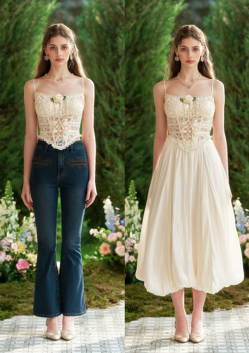 Jasmine's Dream Net Corset