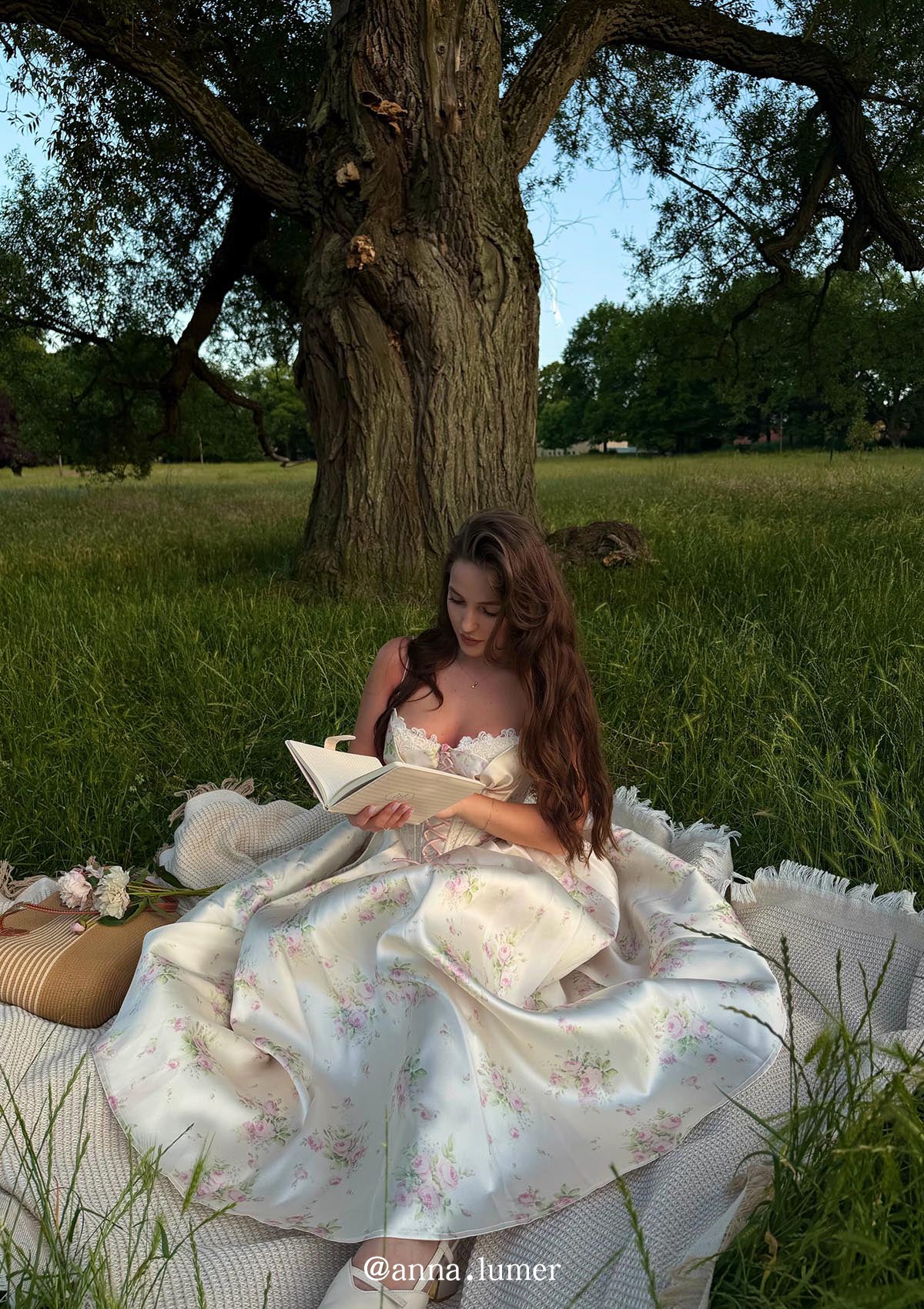Spaghetti Strap Maxi Dress | Floral Print Dress