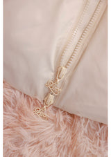 Black&White Warrior Down Coat (White)