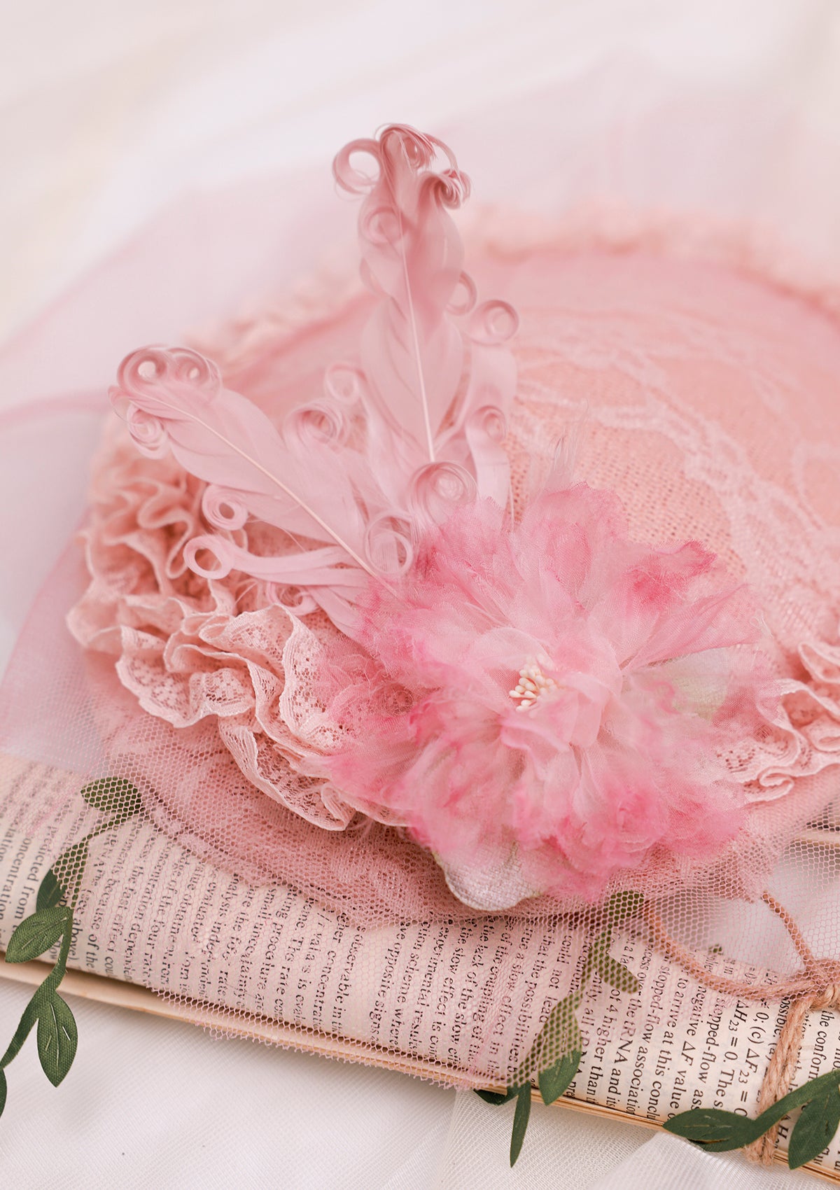 Pembe Yabani Elma Çiçeği Başlığı