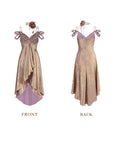 Purple Gold Aria Dress
