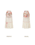 Floral Mirror Skirt