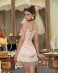 Pinkes Barbie-Korsettkleid