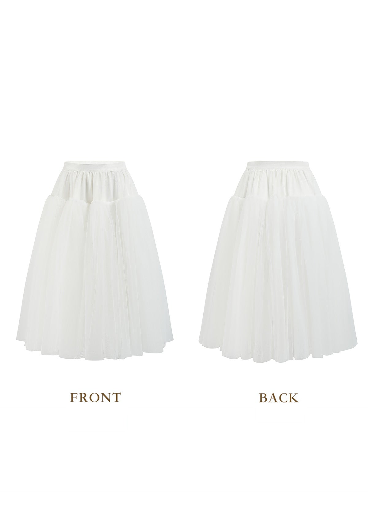 LM Styling Diary Skirt (white)
