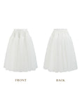 LM Styling Diary Skirt (white)