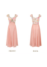 Blazing Sunset Cloud Dress