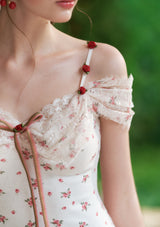 The Little Red Rose Dress