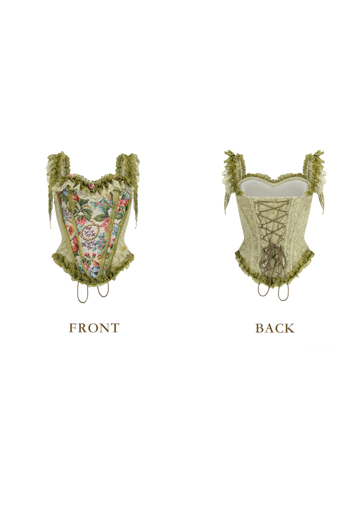 Forest Elf Princess Corset