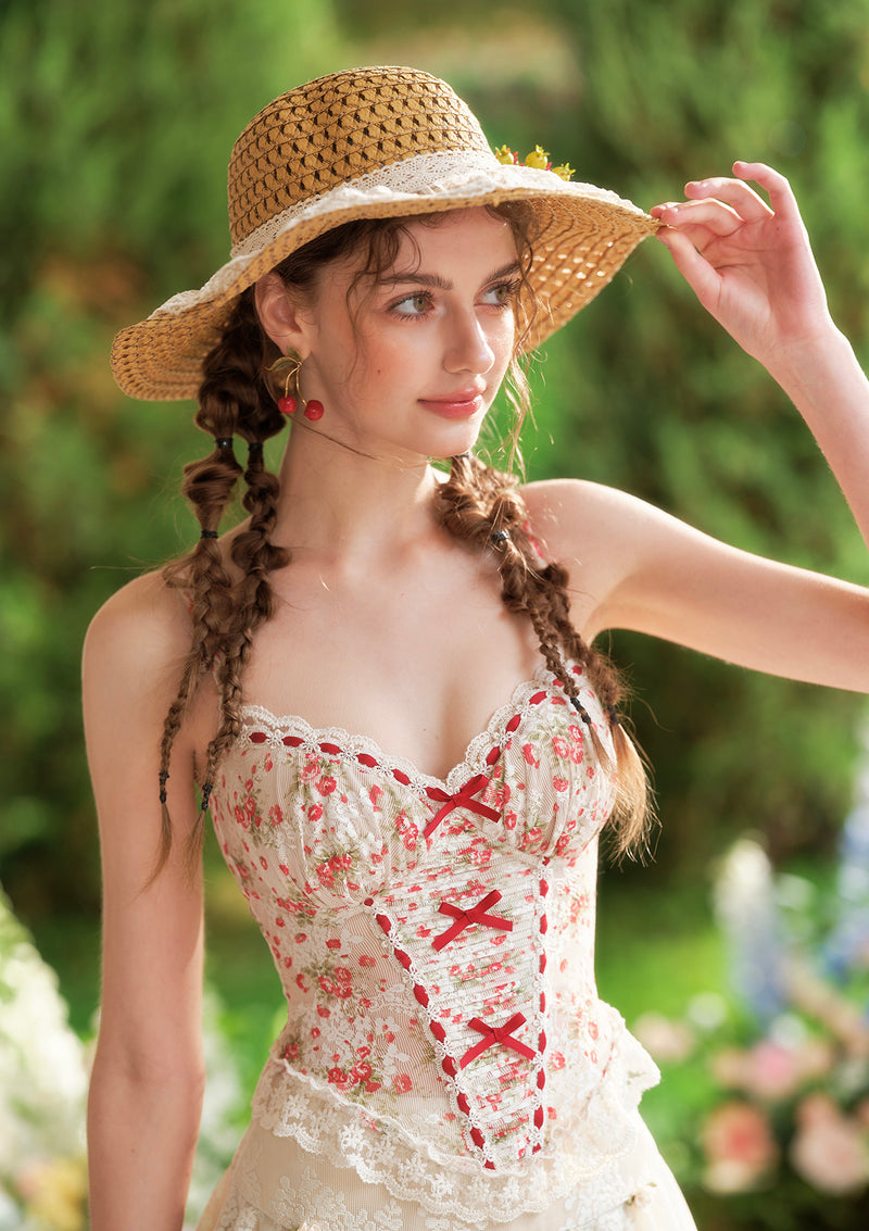 Jasminette & Cherry Corset