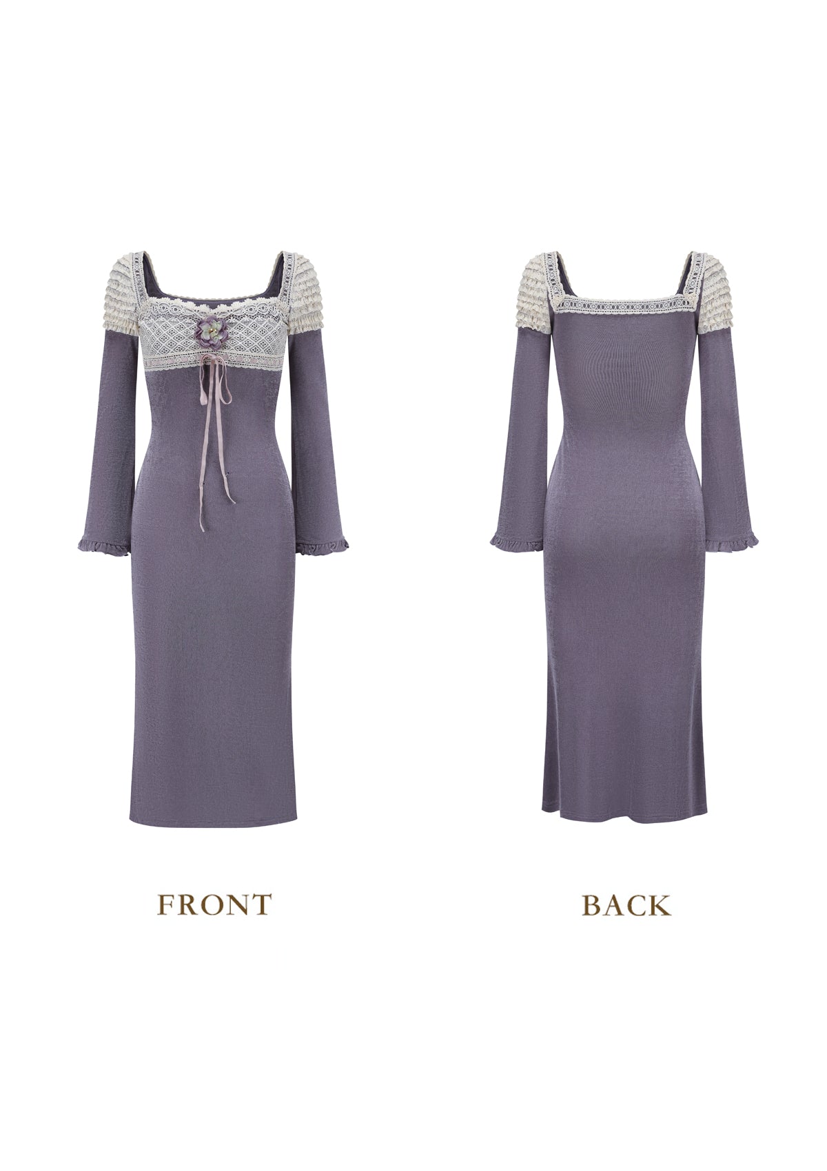 Iris Dream Knit Dress Pre-order / XL