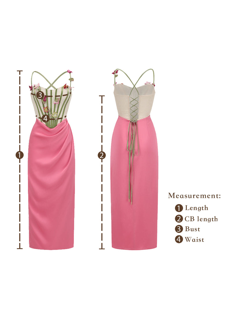 Flower Vine Phantom Corset Dress L Flower Vine Phantom Corset Dress L