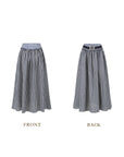 Cottage Girl Diary Navy Skirt