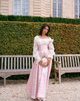 Korsettkleid mit Rosenbewegung