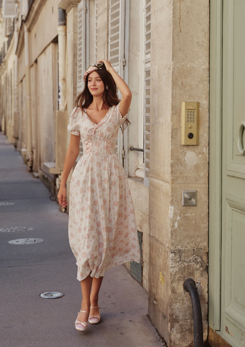 Rose Path Corset Dress