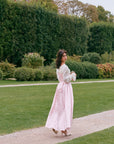Korsettkleid mit Rosenbewegung