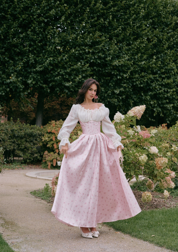 Rose Movement Corset Dress