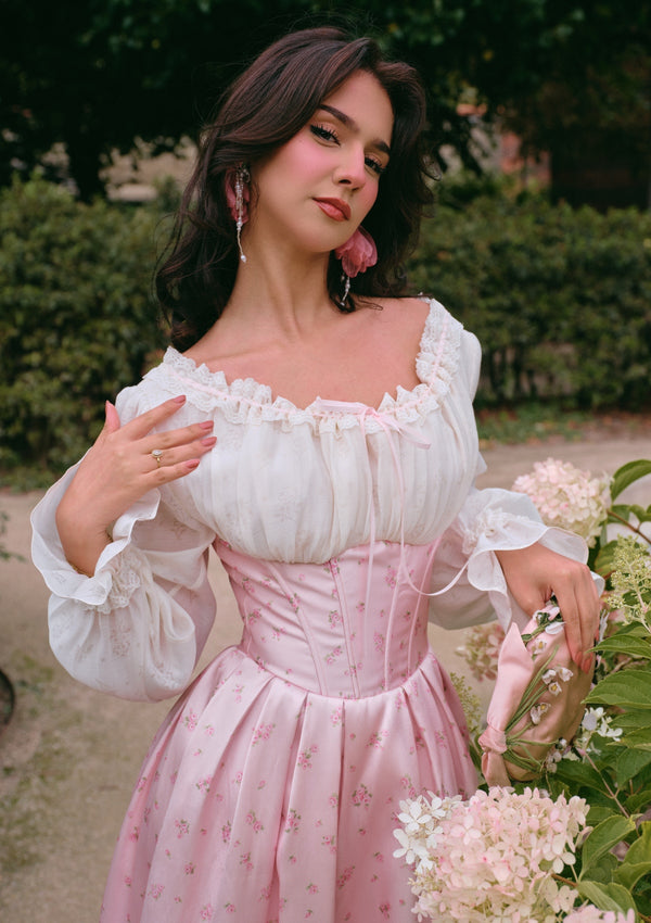 Rose Movement Corset Dress