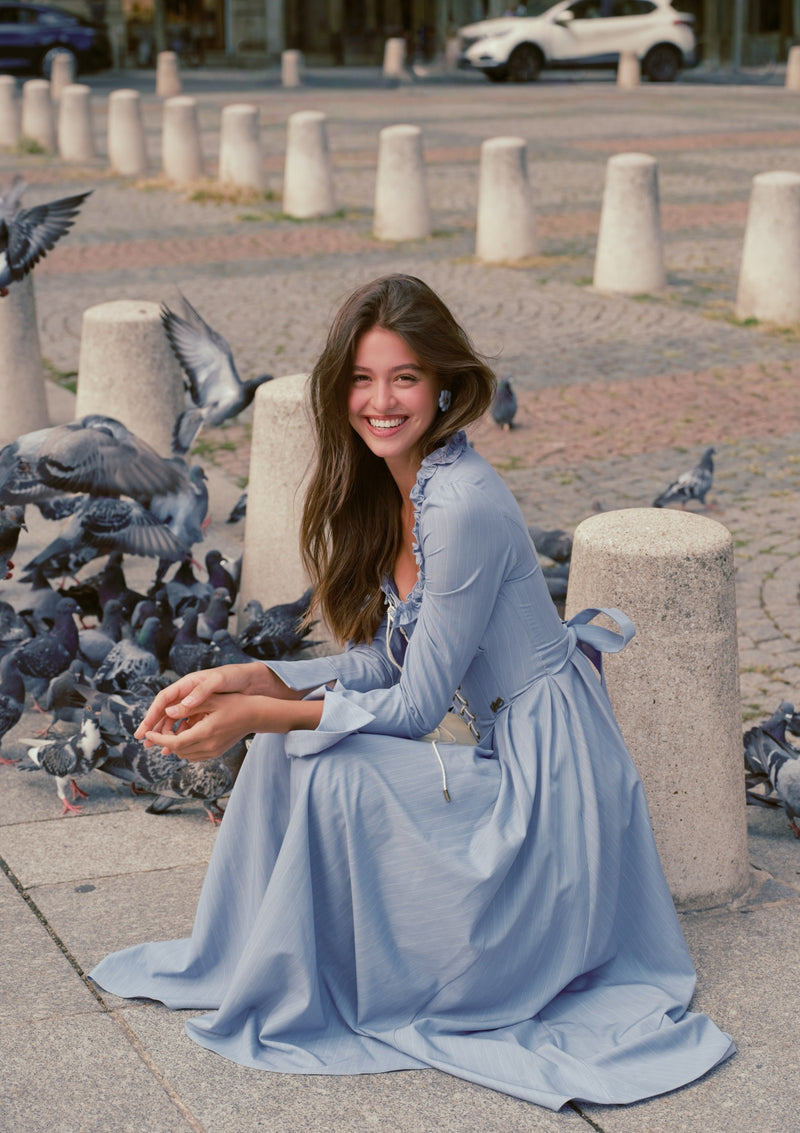 Cool Coastline Corset Dress