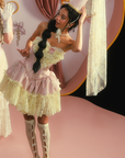 Blush-Gold Era: Crowning Glory Gown
