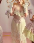 Blush-Gold Era: Crowning Glory Gown