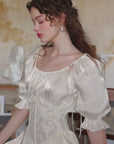 Lacemade white corset dress - Ethereal style for bridal or graduation