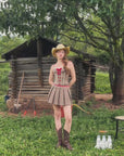 St. Paul Crimson Berry Corset