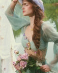 Turquoise Siren Corset Dress