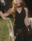 Crimson Temptation Dress