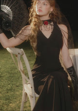 Crimson Temptation Dress