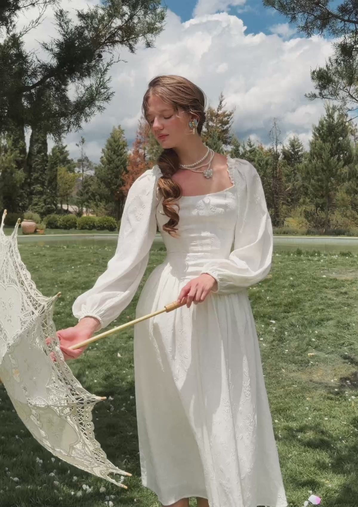 Moonlit Ice Castle Dress