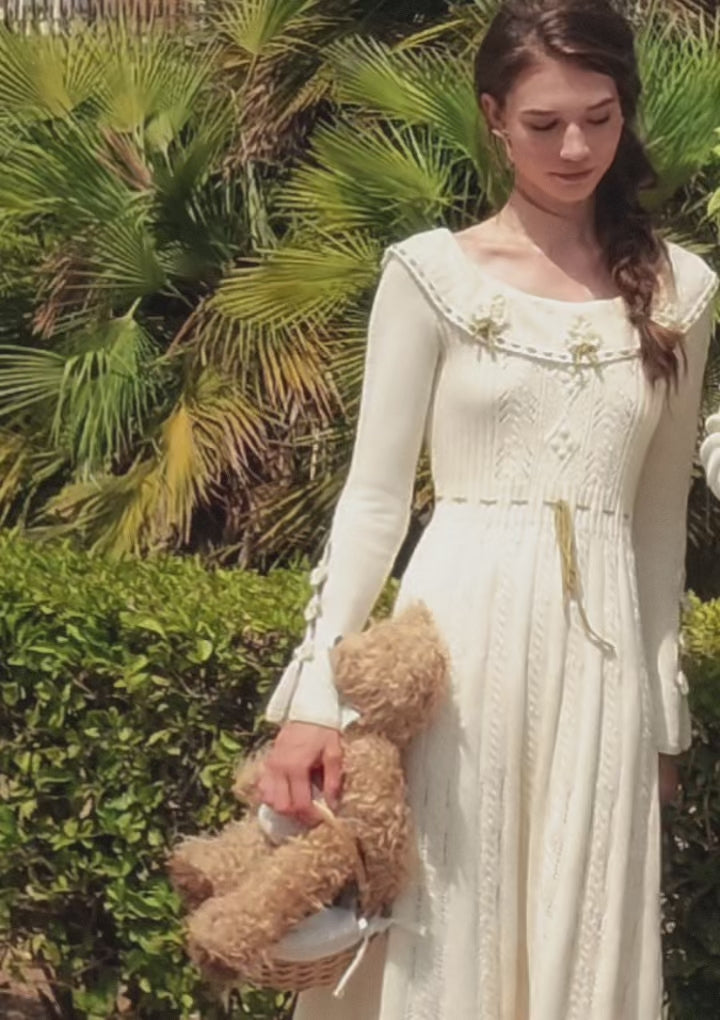 Daisy Bouquet Knit Dress