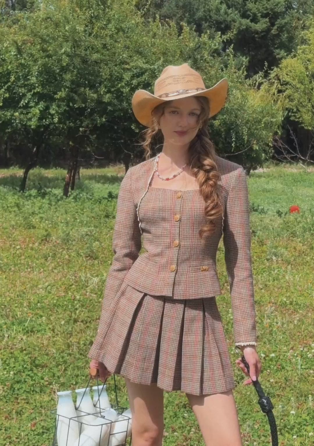St. Paul Pastoral Houndstooth Jacket