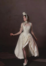 White Coronation Corset Dress