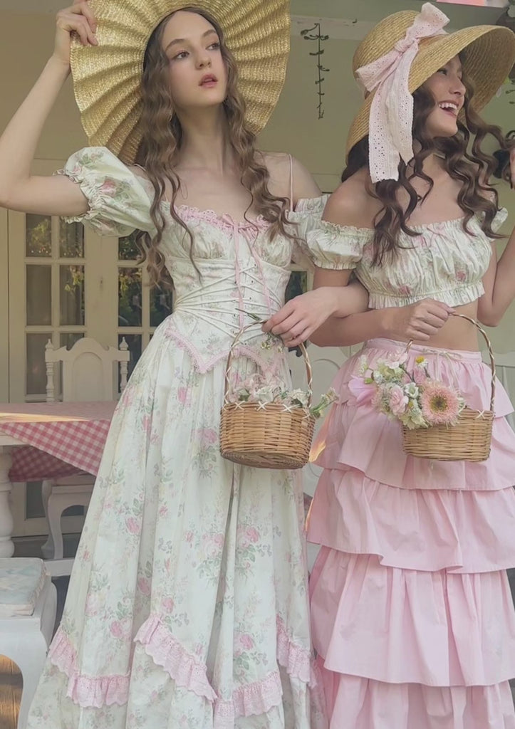 Fleur Poetry Corset Dress Pre-order / M